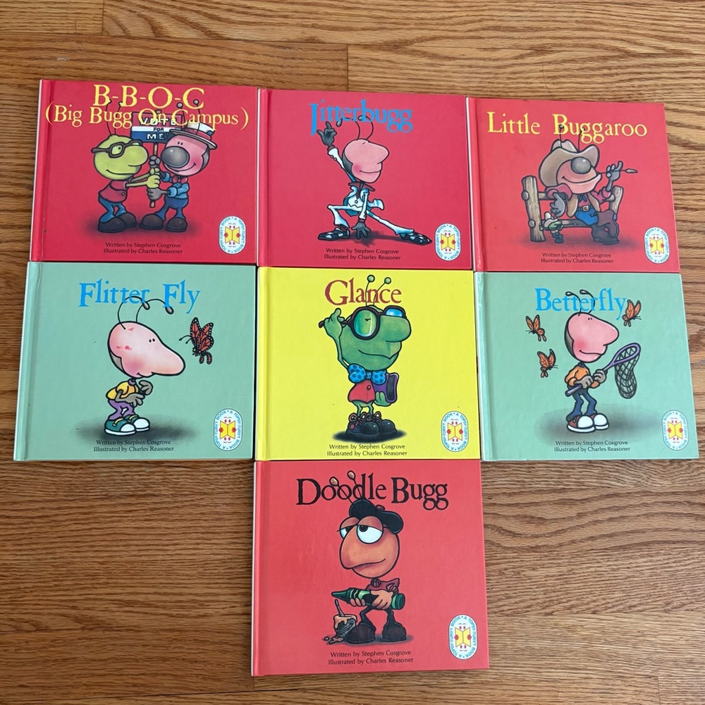 Topsy-Turvy Books Lot of 7 Stephen Cosgrove